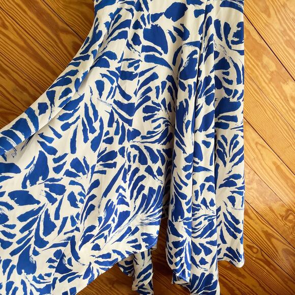 Alexis for Target Botanical Floral Tie Strap Asymmetrical Hem Dress - Picture 2 of 8